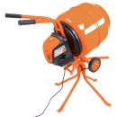 Lumberjack Electric Powered Cement Mixer 135 Litre Capacity with a 550W Motor